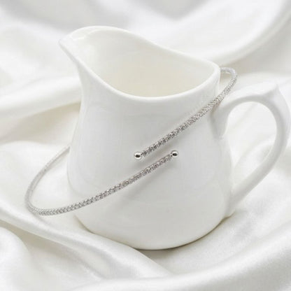 Solitaire CZ Choker Necklace | Revaaj