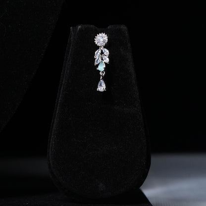 Elegant Emerald Drop Necklace Set – Revaaj Fine Jewelry