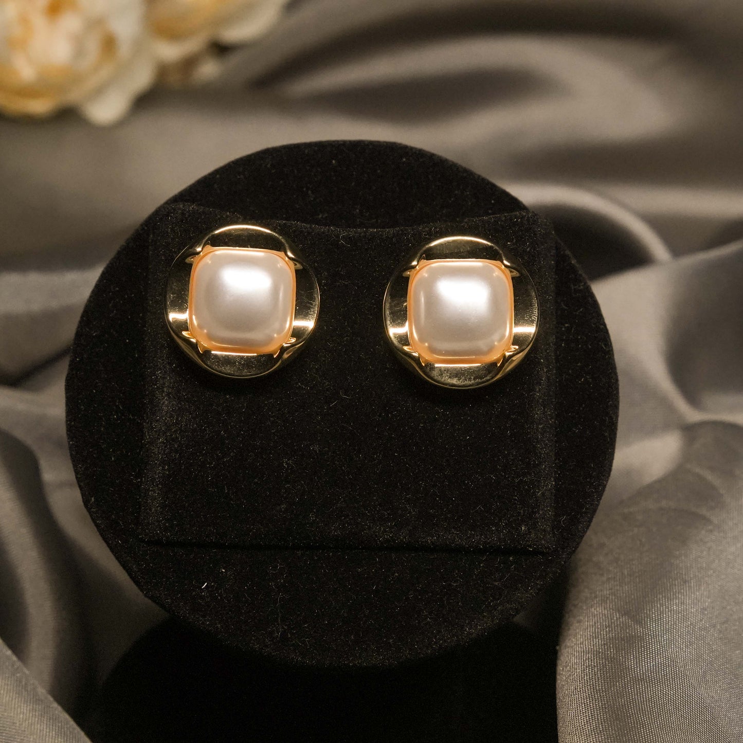 Ivory Glow Studs