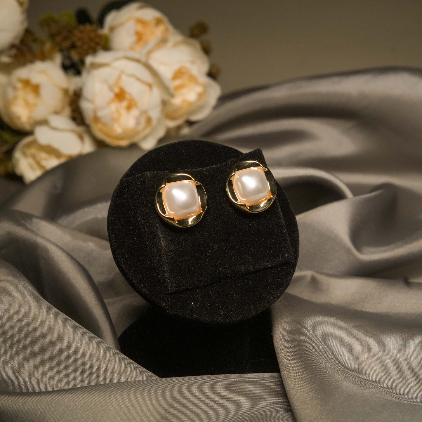 Ivory Glow Studs